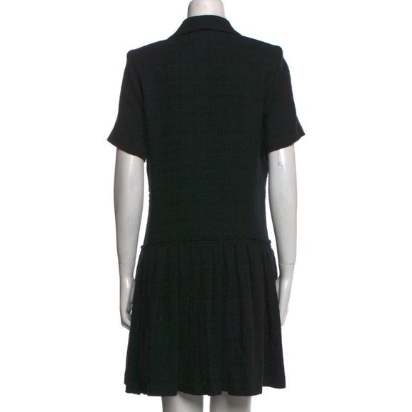 Sandro Short Tweed Coat Dress - Picture 2 of 5